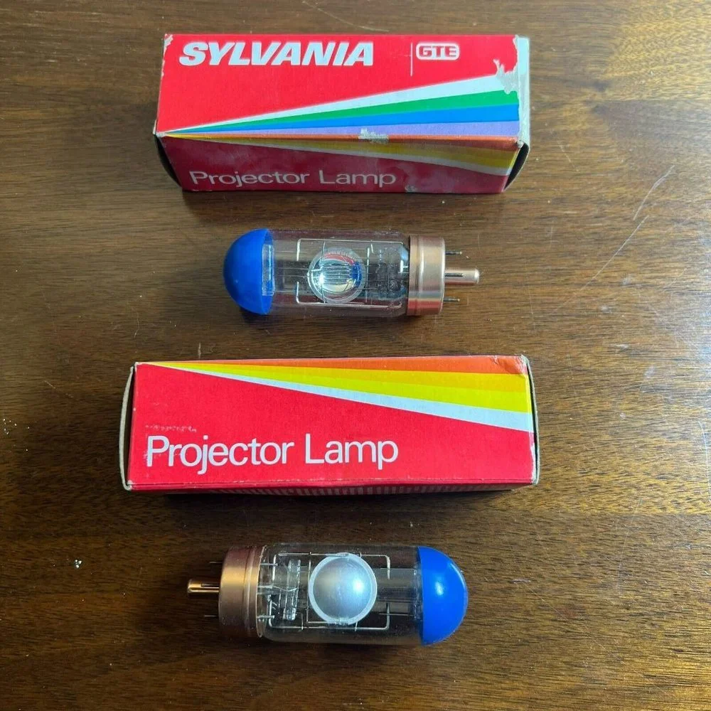 2 Sylvania CAL-CXP 300W 120V Projector Lamp Projection Bulb